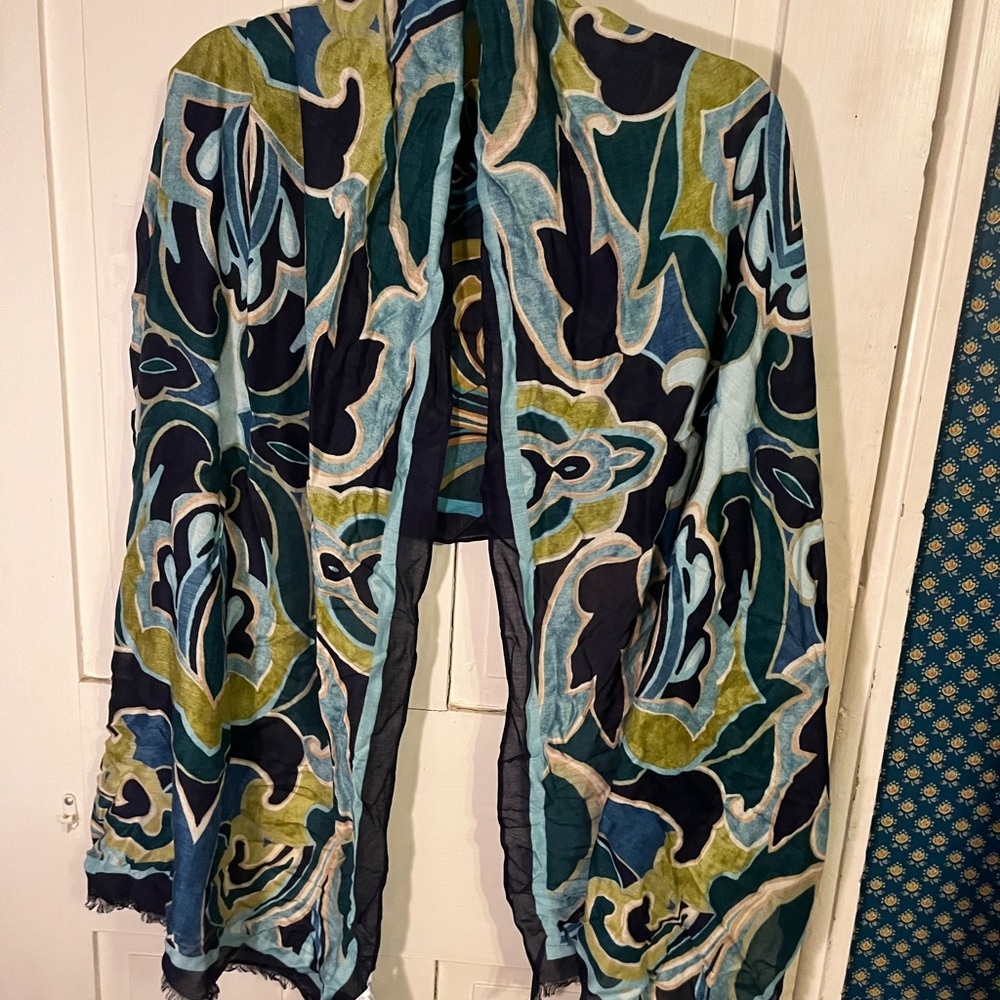 Chico's “Priya Swirl” Scarf in Jasper